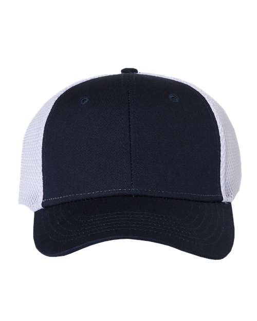 Load image into Gallery viewer, Valucap 3200 Spacer Mesh-Back Cap - Navy/ White
