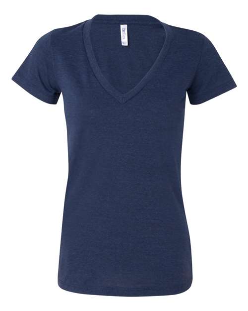 Load image into Gallery viewer, Women’s Triblend Deep V-Neck Tee
