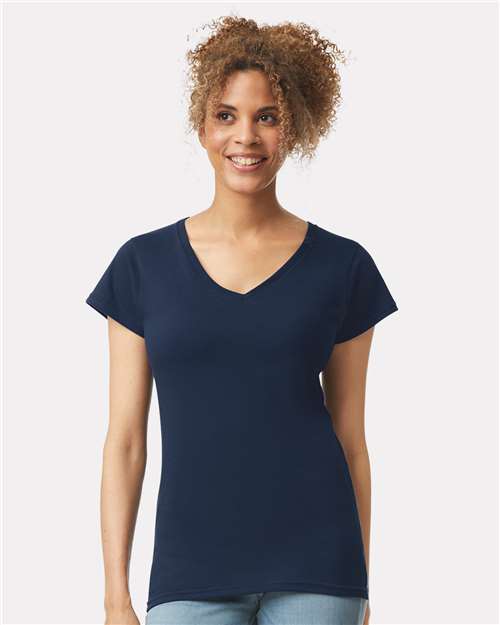 Load image into Gallery viewer, Women's Softstyle® V-Neck T-Shirt
