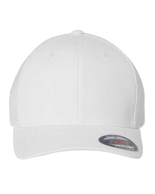 Flexfit 6533 Ultrafiber Mesh Cap - White