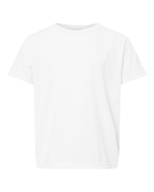 SubliVie 1310 Toddler Polyester Sublimation Tee - White