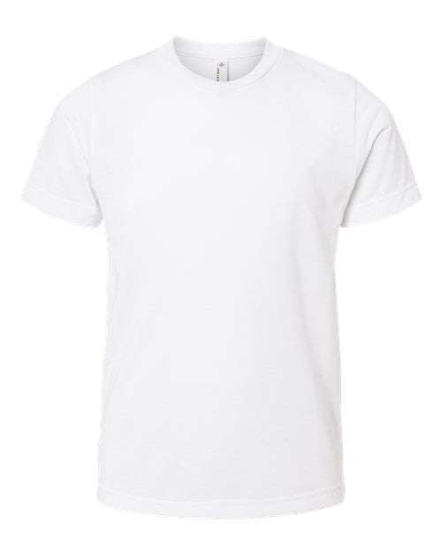 SubliVie 1210 Youth Polyester Sublimation Tee - White