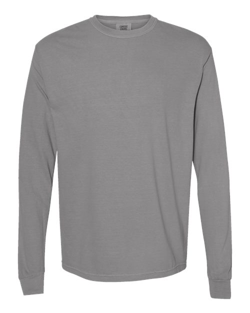 Load image into Gallery viewer, Unisex Garment-Dyed Heavyweight Long Sleeve T-Shirt - Grey
