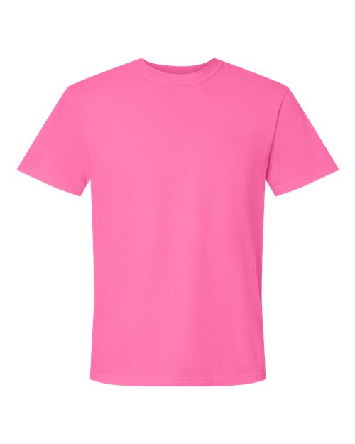 Unisex Garment-Dyed Heavyweight T-Shirt - Neon Pink