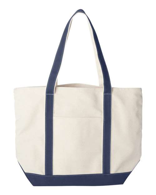Load image into Gallery viewer, Carmel Classic XL Cotton Canvas Resort Tote
