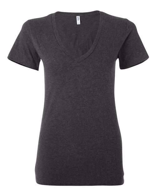 Load image into Gallery viewer, Women’s Jersey Deep V-Neck Tee
