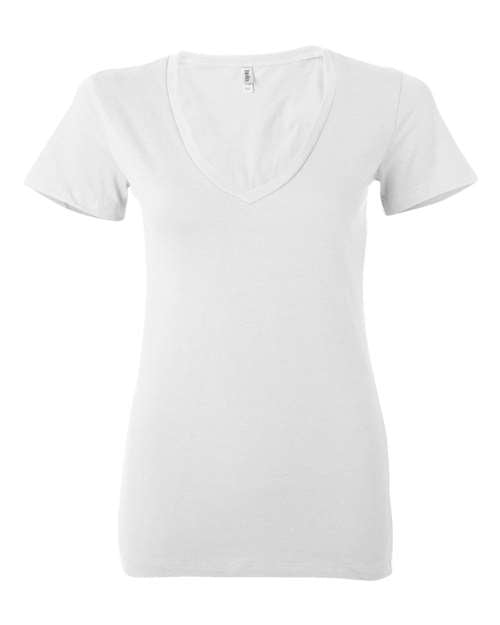 Load image into Gallery viewer, Women’s Jersey Deep V-Neck Tee
