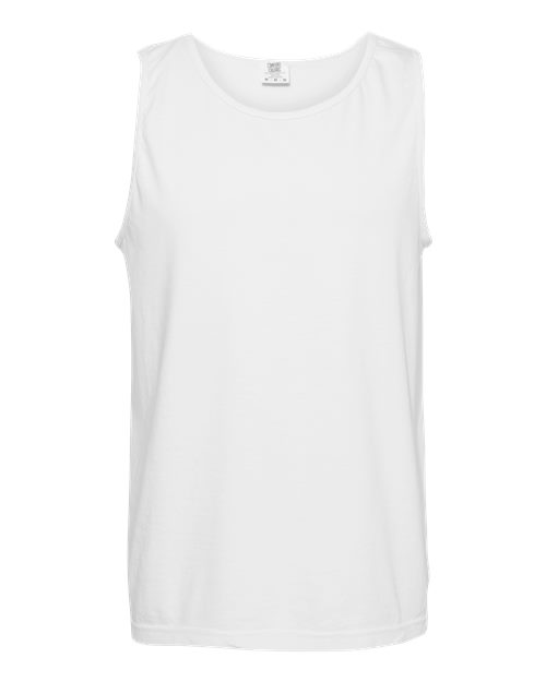 Load image into Gallery viewer, Unisex Garment-Dyed Heavyweight Tank Top - White

