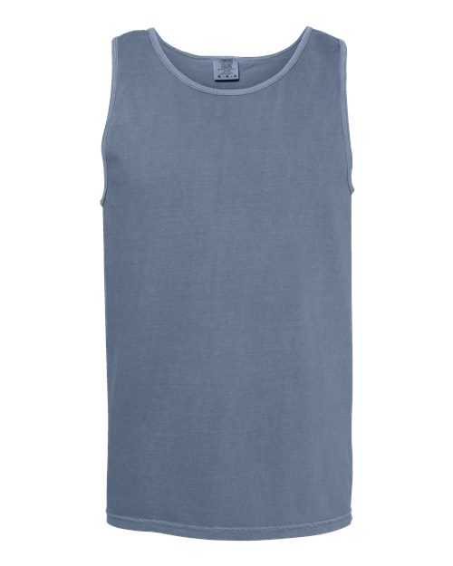 Load image into Gallery viewer, Unisex Garment-Dyed Heavyweight Tank Top - Blue Jean
