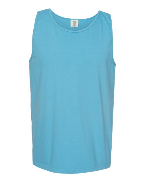 Unisex Garment-Dyed Heavyweight Tank Top - Sapphire