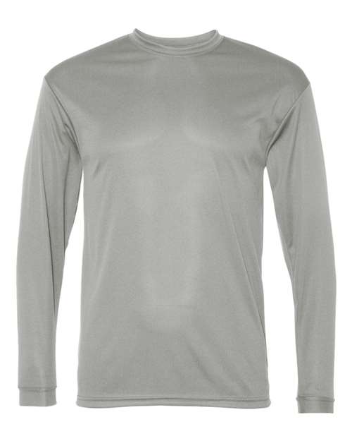 C2 Sport 5104 Unisex Performance Long Sleeve T-Shirt - Silver