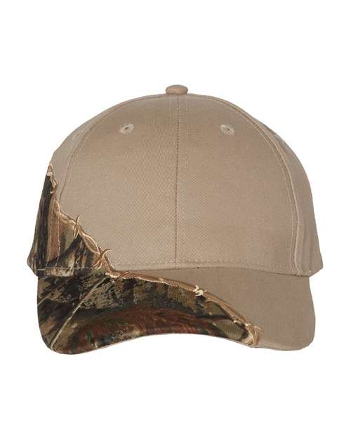 Kati LC4BW Licensed Camo with Barbed Wire Embroidery Cap - AP/ Tan
