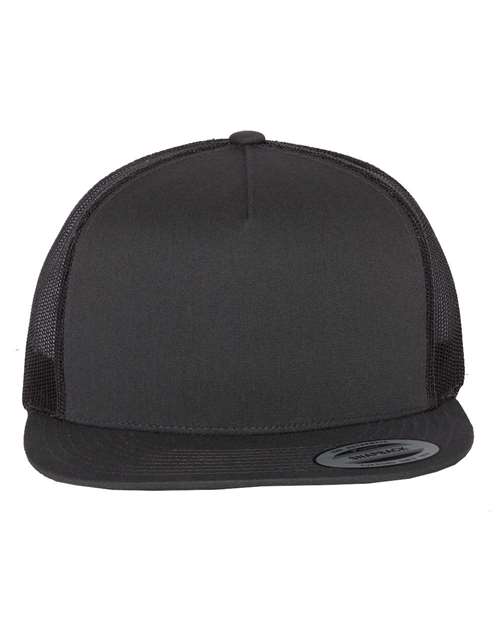 Load image into Gallery viewer, YP Classics 6006 Classic Five-Panel Trucker Cap - Charcoal
