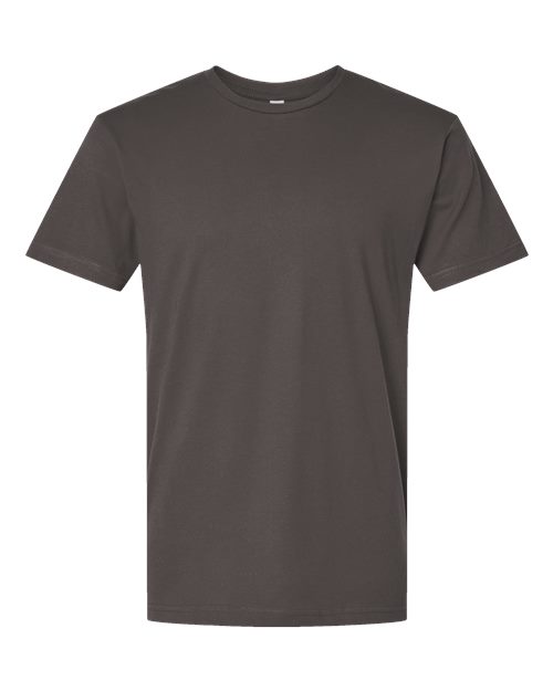 LAT 6901 Unisex Fine Jersey Tee - Charcoal