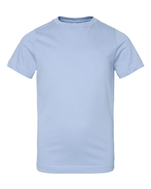 Load image into Gallery viewer, LAT 6101 Youth Fine Jersey Tee - Light Blue
