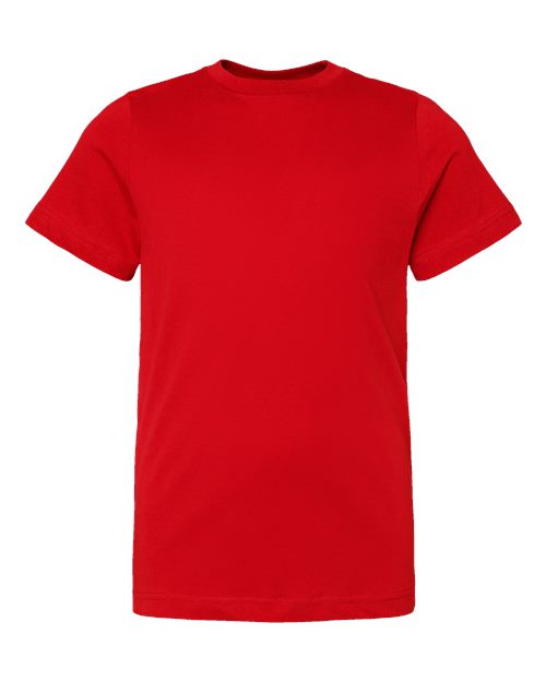 Load image into Gallery viewer, LAT 6101 Youth Fine Jersey Tee - Red
