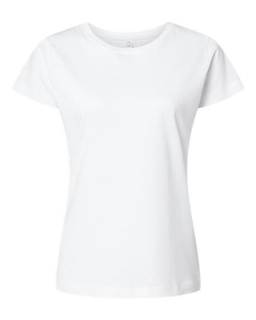 Load image into Gallery viewer, LAT 3516 Women's Fine Jersey Tee - White
