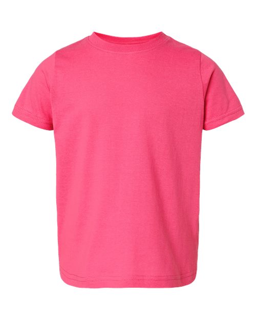 Load image into Gallery viewer, Toddler Fine Jersey Tee - Hot Pink
