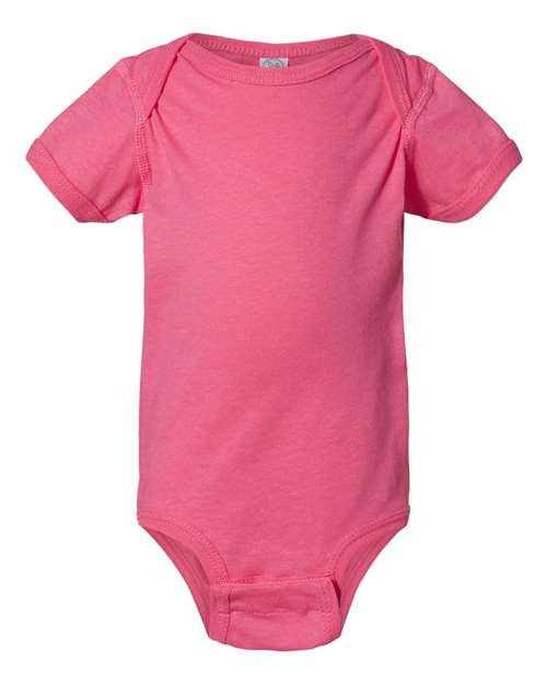 Infant Fine Jersey Bodysuit - Hot Pink
