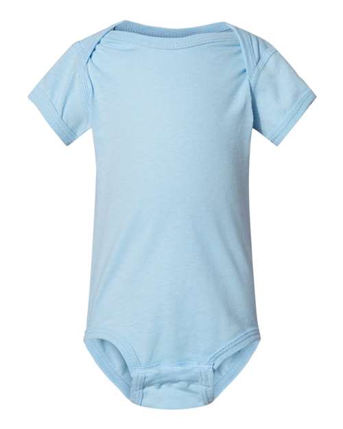 Infant Fine Jersey Bodysuit - Light Blue