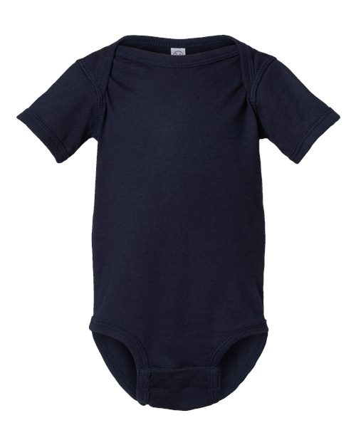 Infant Fine Jersey Bodysuit - Navy