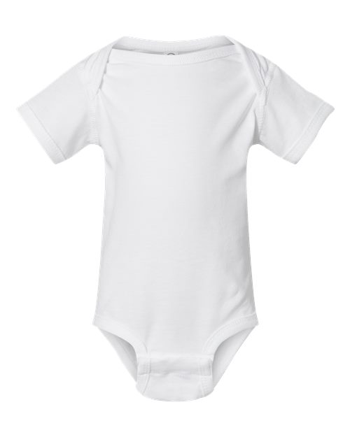 Infant Fine Jersey Bodysuit - White
