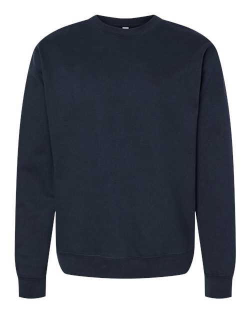 Load image into Gallery viewer, Unisex Midweight Crewneck Sweatshirt - Classic Navy
