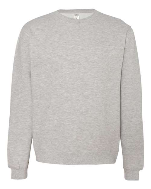 Load image into Gallery viewer, Unisex Midweight Crewneck Sweatshirt - Grey Heather
