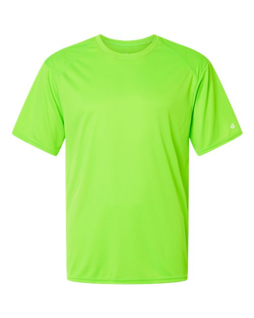 Badger 4120 Men's B-Core Sport Shoulders T-Shirt - Lime