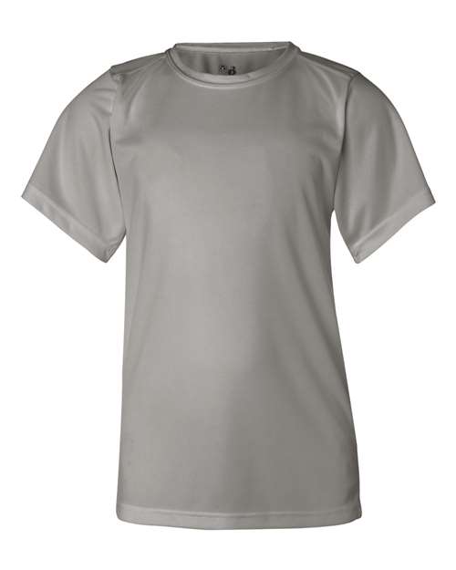 Badger 2120 Youth B-Core T-Shirt - Silver