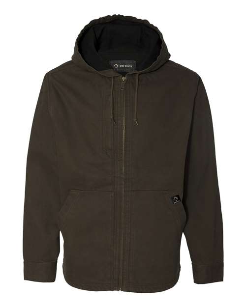 DRI DUCK 5090 Men's Laredo Boulder Cloth™ Canvas Jacket with Thermal Lining - Tobacco