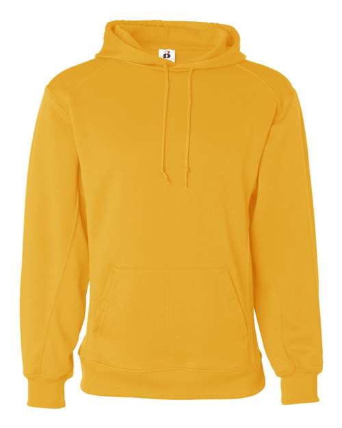 Badger 1454 Men's Performance Fleece Hooded Sweatshirt - Gold