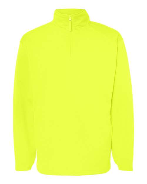 Load image into Gallery viewer, Badger 1480 Men's Performance Quarter-Zip Pullover - Safety Yellow
