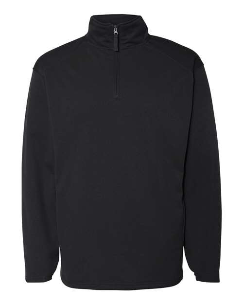 Load image into Gallery viewer, Badger 1480 Men's Performance Quarter-Zip Pullover - Black
