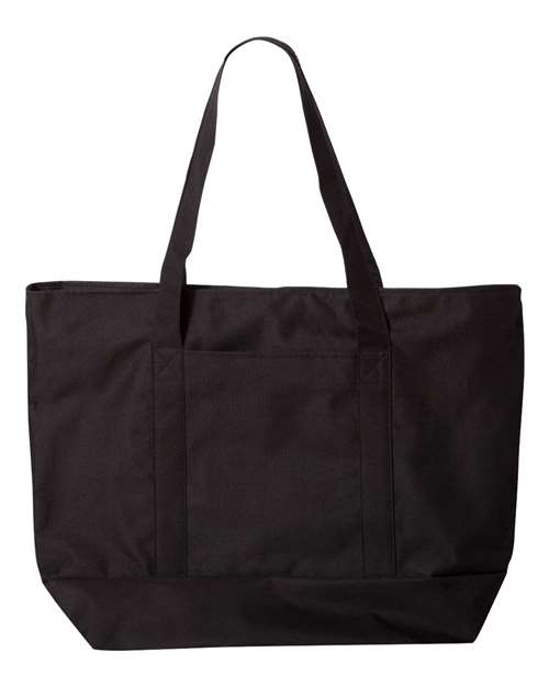 Load image into Gallery viewer, Bay View Giant Zippered Tote
