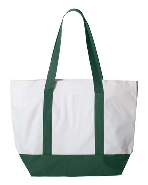 Load image into Gallery viewer, Bay View Giant Zippered Tote
