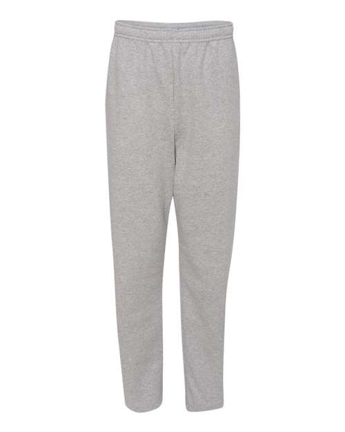 Load image into Gallery viewer, JERZEES 974MPR Unisex NuBlend® Open-Bottom Sweatpants with Pockets - Athletic Heather

