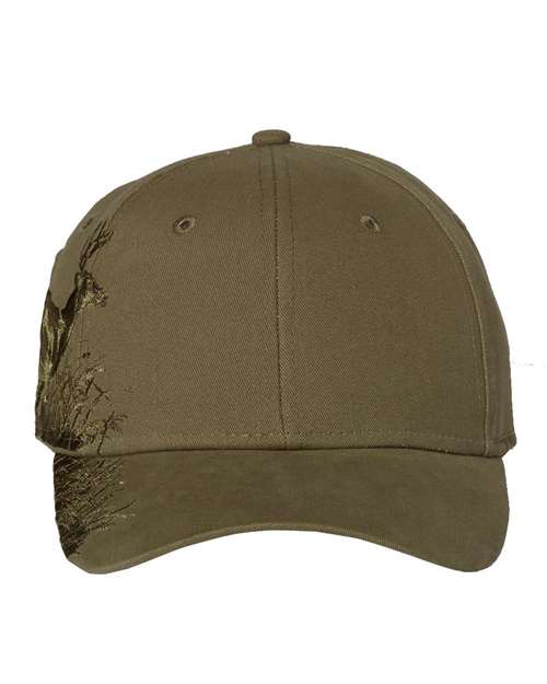 DRI DUCK 3301 Running Buck Cap - Olive
