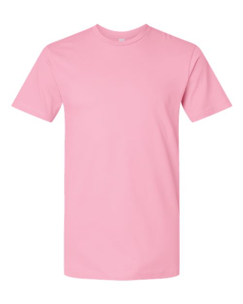 LAT 6901 Unisex Fine Jersey Tee - Pink