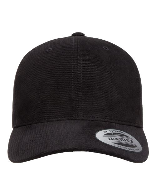 Load image into Gallery viewer, YP Classics 6363V Structured Brushed Twill Cap - Black
