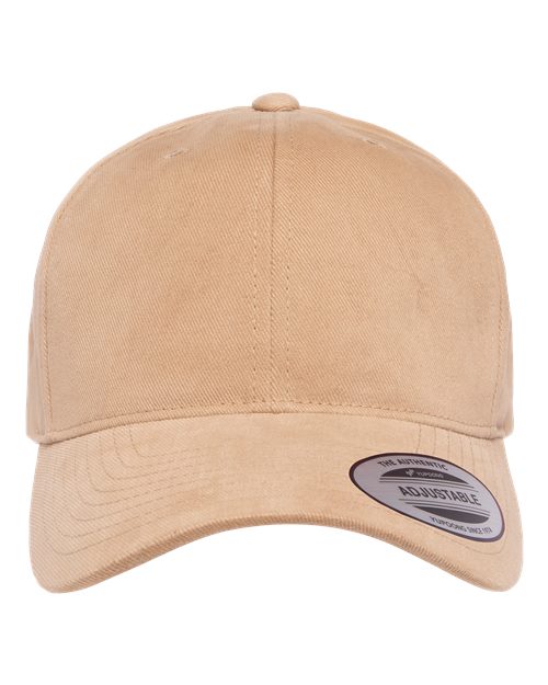Load image into Gallery viewer, YP Classics 6363V Structured Brushed Twill Cap - Khaki
