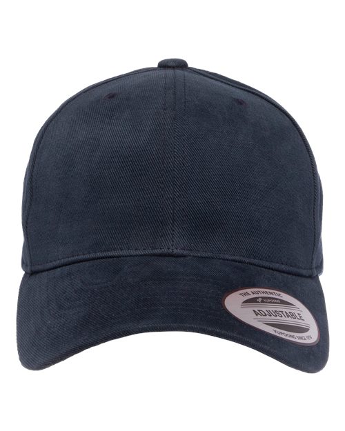 Load image into Gallery viewer, YP Classics 6363V Structured Brushed Twill Cap - Navy
