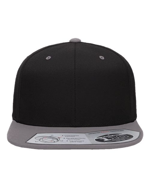 Flexfit 110F 110® Snapback Cap - Black/ Grey