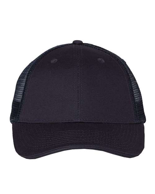Load image into Gallery viewer, Valucap S102 Sandwich Trucker Cap - Navy/ Navy
