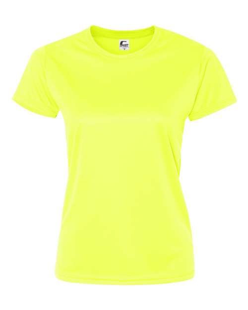 C2 Sport 5600 Women’s Performance T-Shirt - Safety Yellow