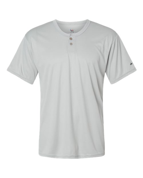 Load image into Gallery viewer, Alleson Athletic 7930 Men's B-Core Placket Jersey - Silver
