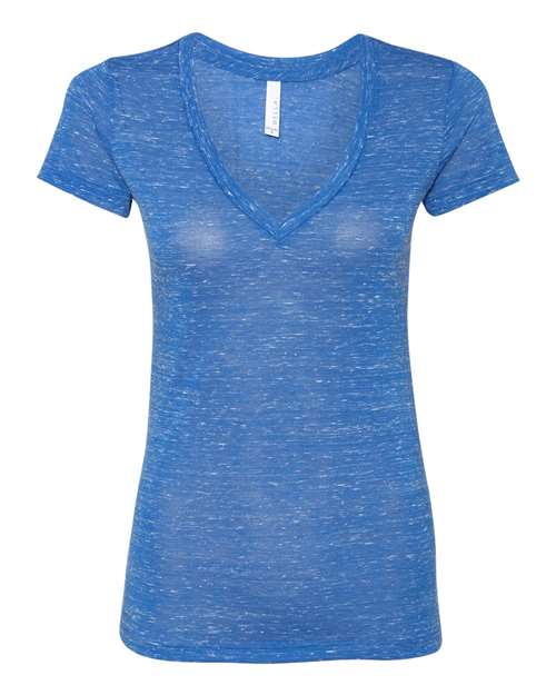 Load image into Gallery viewer, Women’s Jersey Deep V-Neck Tee
