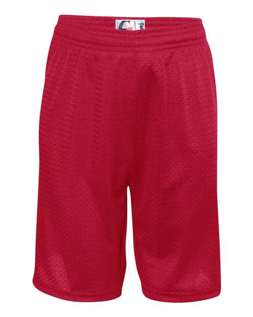 Load image into Gallery viewer, C2 Sport 5209 Youth Mesh Shorts - Red
