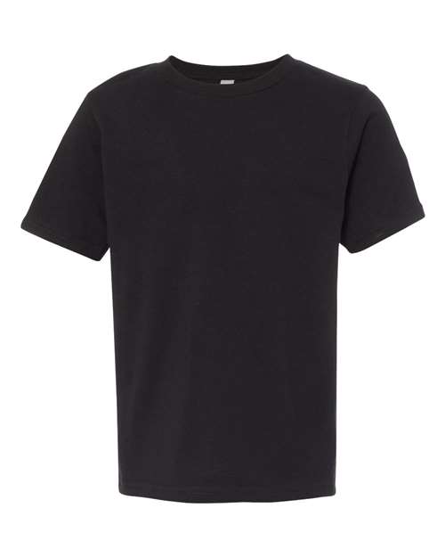 Youth Cotton T-Shirt - Black