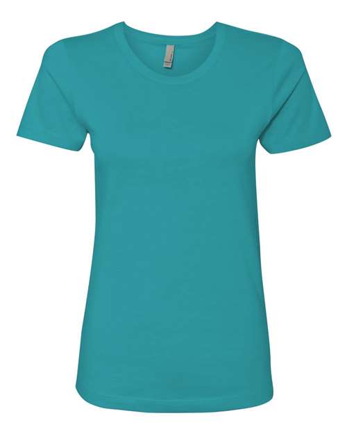 Load image into Gallery viewer, Women’s Cotton T-Shirt - Tahiti Blue

